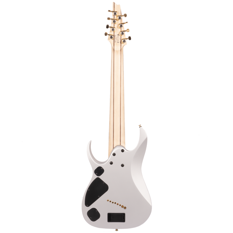 Ibanez RGD Axe Design Lab Multi-Scale 8 String Electric Guitar, Classic Silver Matte
