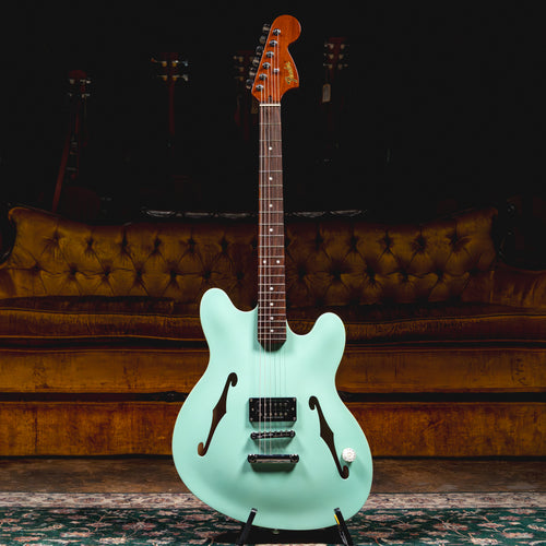 2024 Fender Tom Delonge Starcaster Electric Guitar, Surf Green - Used