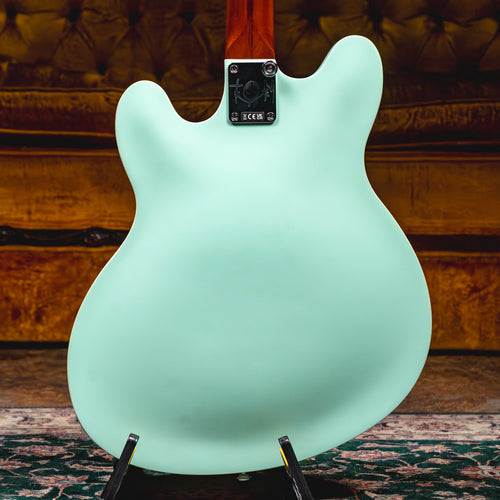 2024 Fender Tom Delonge Starcaster Electric Guitar, Surf Green - Used
