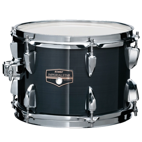 Tama Imperialstar 5-Piece Complete Drum Kit w/ Meinl HCS Cymbals, 20" Kick, Hairline Black