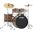 Tama Imperialstar 5-Piece Complete Drum Kit w/ Meinl HCS Cymbals, 22" Kick, Coffee Teak Wrap
