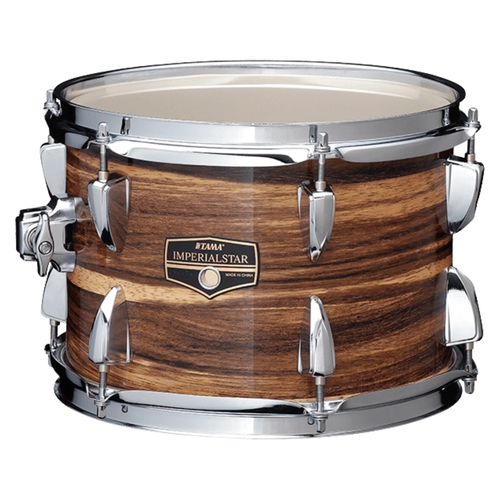 Tama Imperialstar 5-Piece Complete Drum Kit w/ Meinl HCS Cymbals, 22" Kick, Coffee Teak Wrap