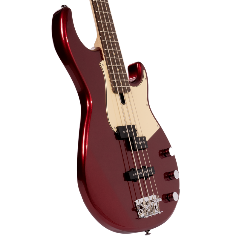Yamaha BB434 4-string Electric Bass Guitar, Rosewood Fretboard, Red Metallic