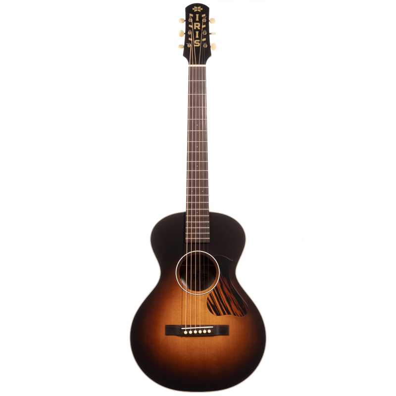 Iris Guitar Company BB Acoustic Guitar, Sitka Spruce Top, Mahogany Back/Sides, Tobacco Burst