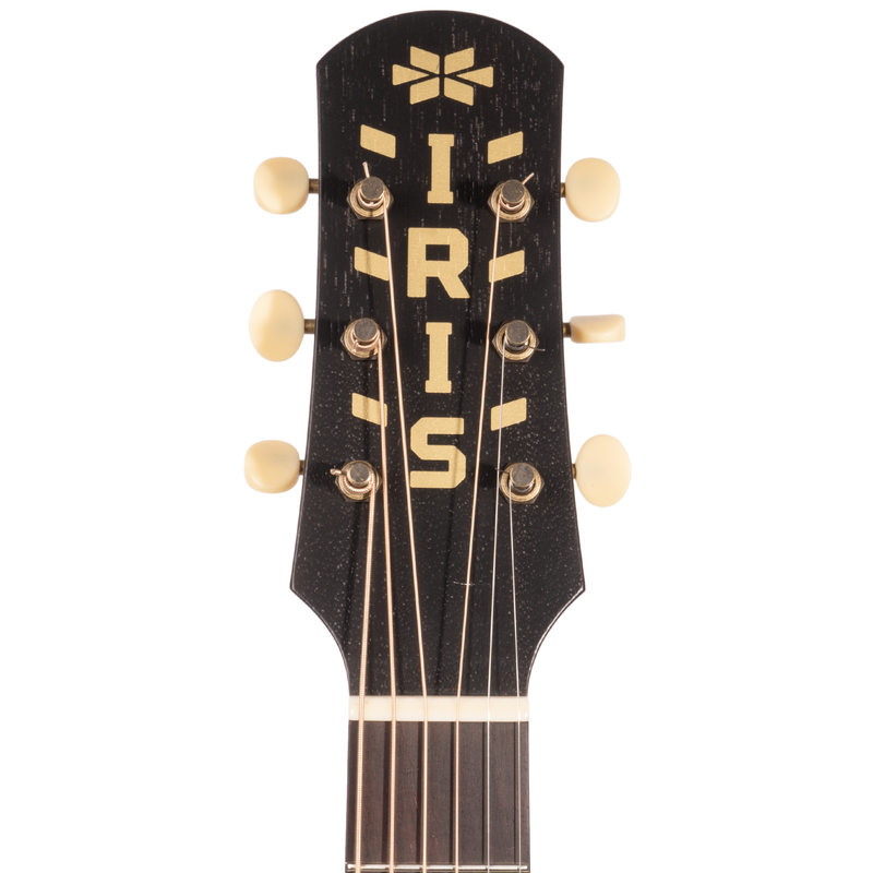 Iris Guitar Company BB Acoustic Guitar, Sitka Spruce Top, Mahogany Back/Sides, Tobacco Burst
