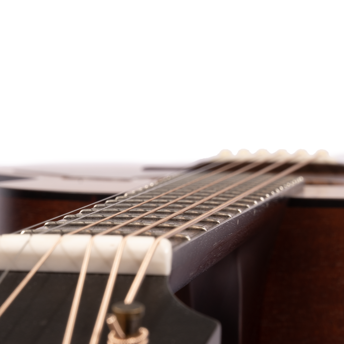 Iris Guitar Company CH Model Small Body Acoustic Guitar, Redwood Top, Natural