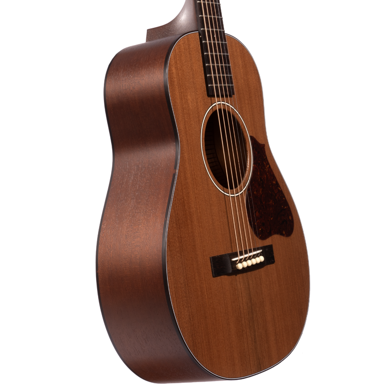 Iris Guitar Company CH Model Small Body Acoustic Guitar, Redwood Top, Natural