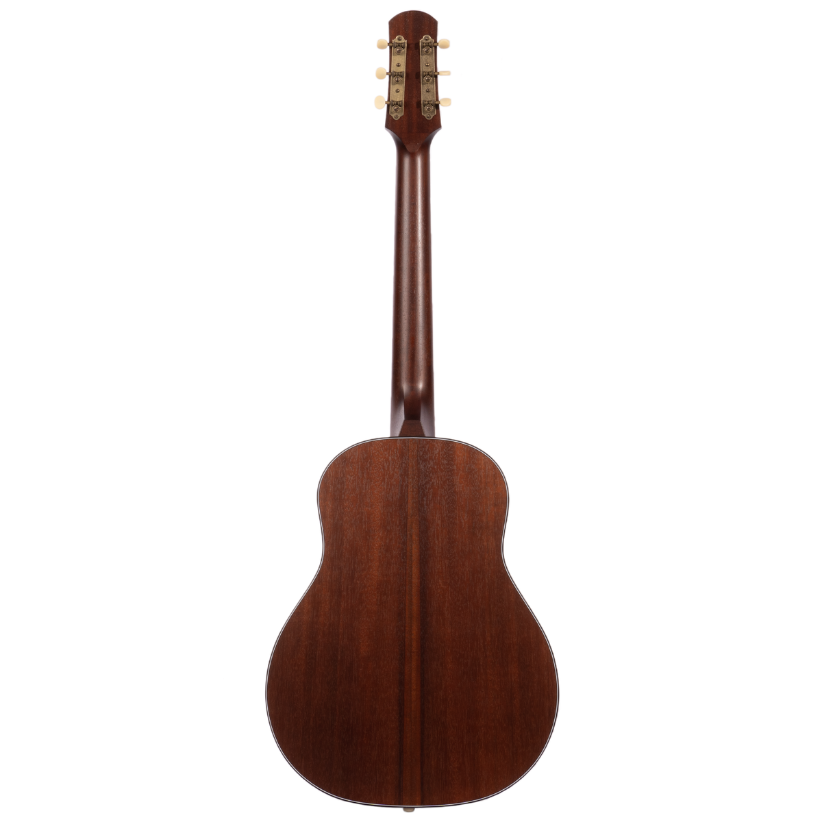 Iris Guitar Company CH Model Small Body Acoustic Guitar, Redwood Top, Natural