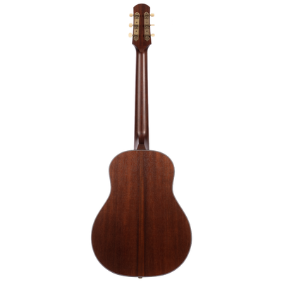 Iris Guitar Company CH Model Small Body Acoustic Guitar, Redwood Top, Natural