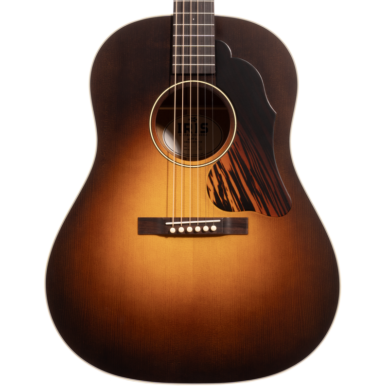 Iris Guitar Company DF Acoustic Guitar, Adirondack Spruce Top, Burst