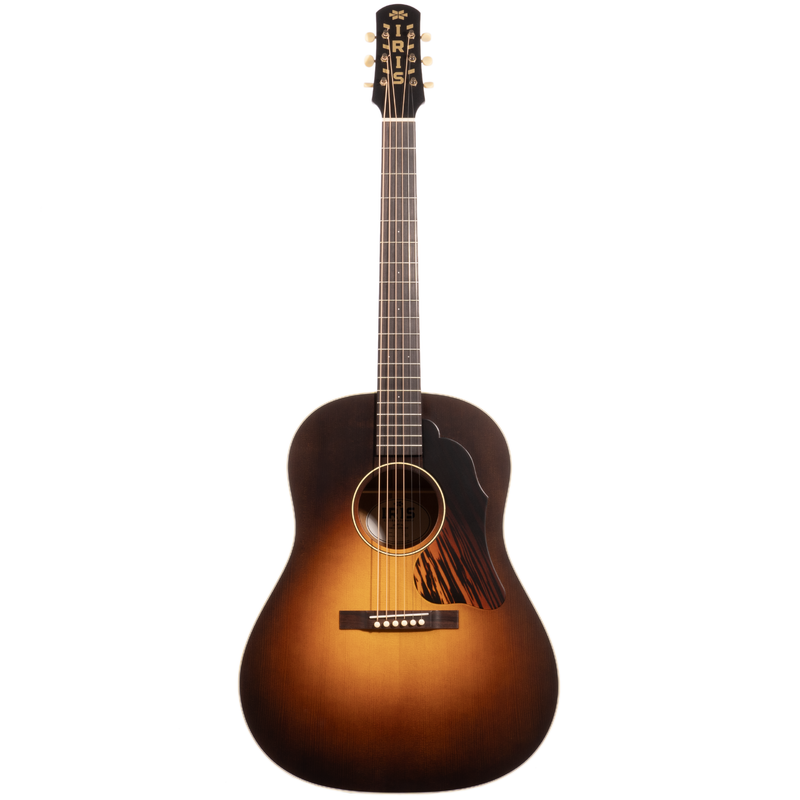 Iris Guitar Company DF Acoustic Guitar, Adirondack Spruce Top, Burst