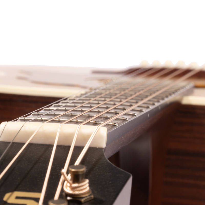 Iris Guitar Company DF Acoustic Guitar, Adirondack Spruce Top, Natural