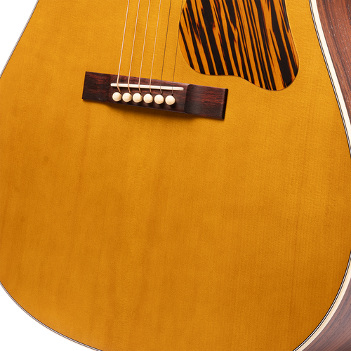 Iris Guitar Company DF Acoustic Guitar, Adirondack Spruce Top, Natural