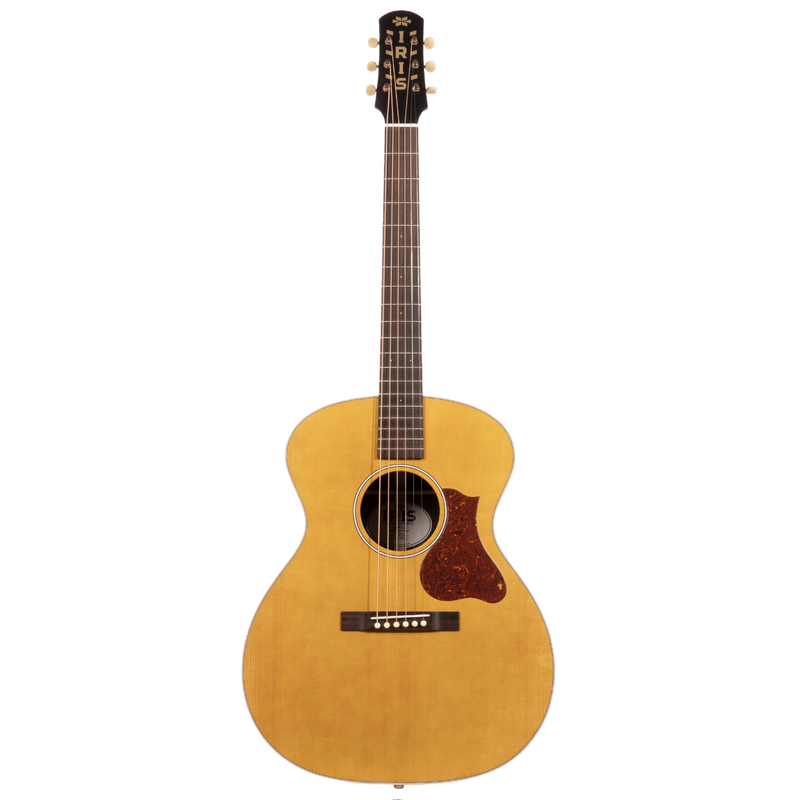 Iris Guitar Company JB Model Acoustic Guitar w/ European Spruce Top, Rosewood Back/Sides, Natural