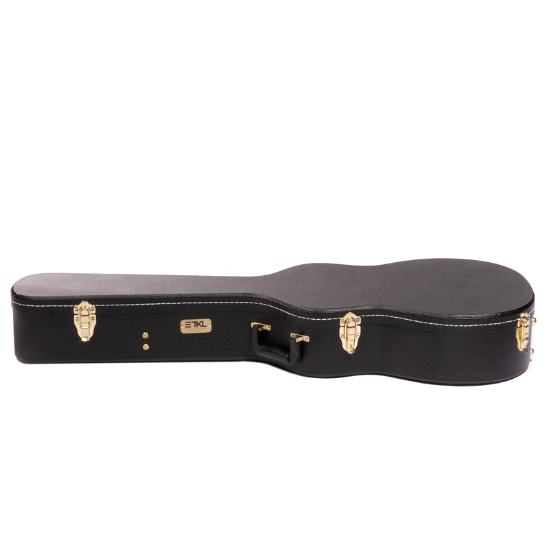 Iris Guitar Company MS-00 Acoustic Guitar, Sitka Spruce/Mahogany, Black, w/Hard Case