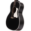 Iris Guitar Company MS-00 Acoustic Guitar, Sitka Spruce/Mahogany, Black, w/Hard Case