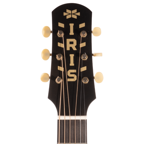 Iris Guitar Company MS-00 Model Acoustic Guitar, Adirondack Spruce Top, Burst