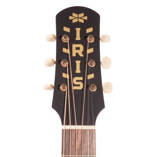Iris Guitar Company OG 12-Fret Acoustic Guitar, Adirondack Spruce/Mahogany, Burst