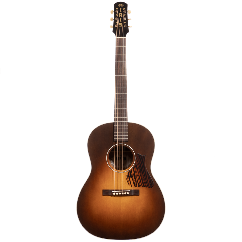 Iris Guitar Company OG Acoustic Guitar, Sitka Spruce Top, Mahogany Back/Sides, Burst