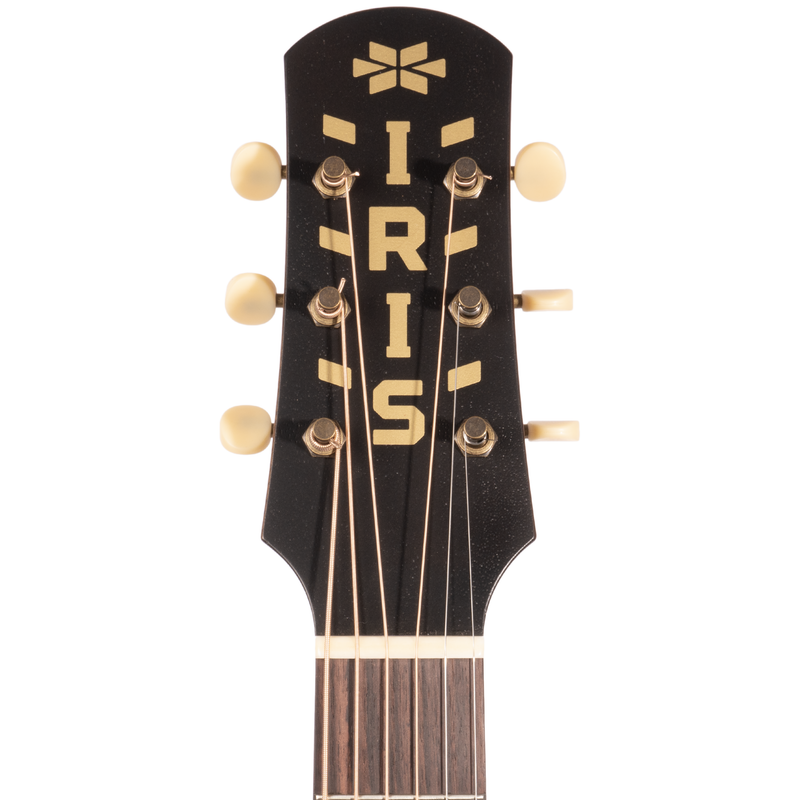 Iris Guitar Company OG Acoustic Guitar, Sitka Spruce Top, Mahogany Back/Sides, Burst