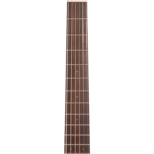 Iris Guitar Company OG Acoustic Guitar, w/ White Binding and Firestripe Pickguard, Burst