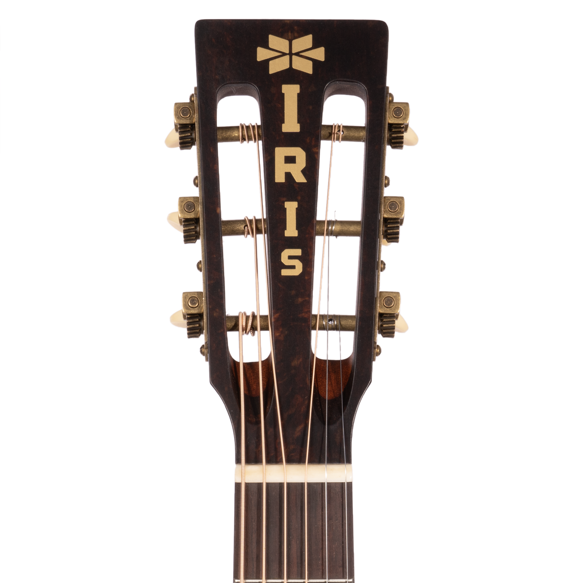 Iris Guitar Company RCM-000 Model All Mahogany Acoustic Guitar w/ Slotted Headstock, Natural