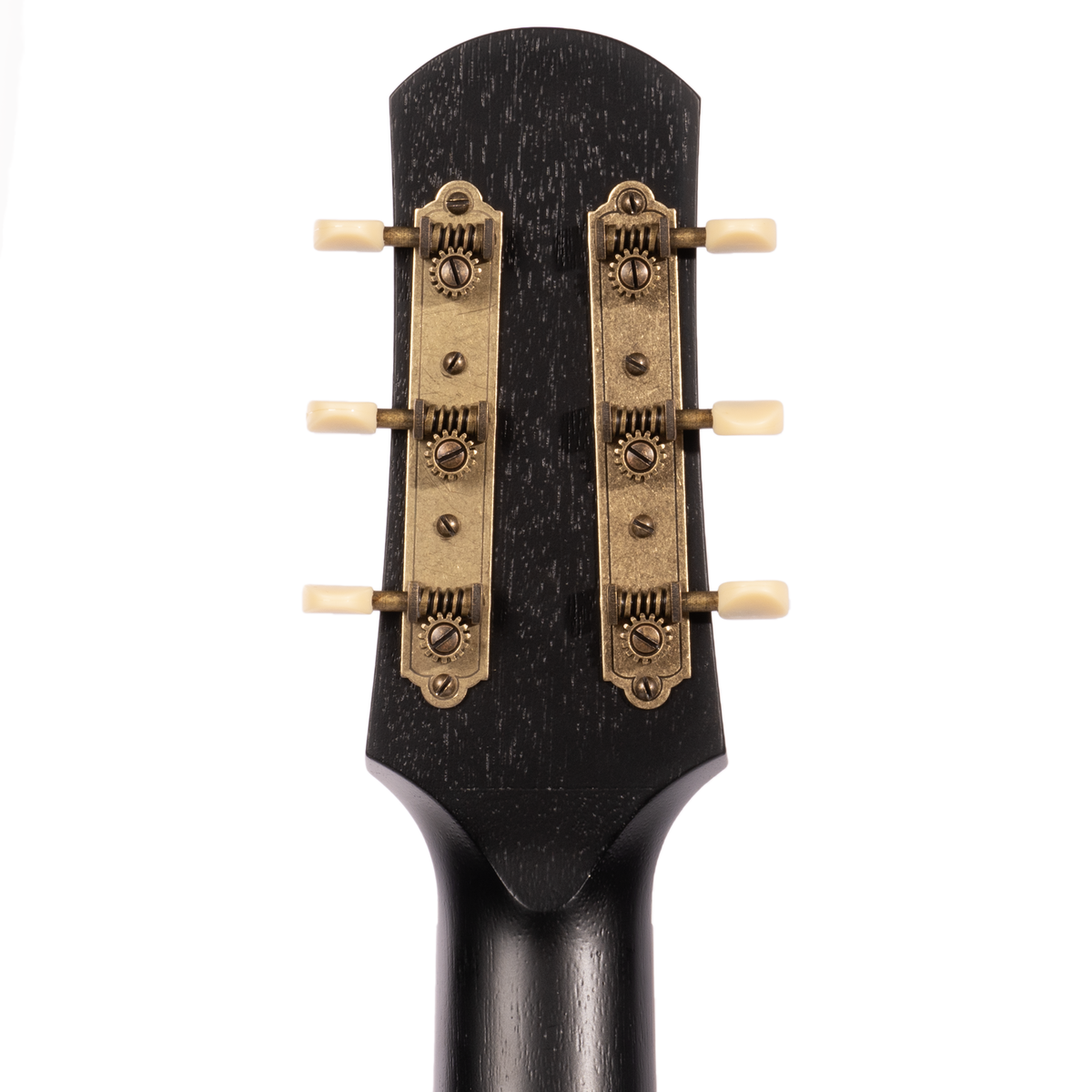 Iris Guitar Company SG-11 Acoustic Guitar w/ Ivoroid Tuxedo Binding/Pickguard, All Black