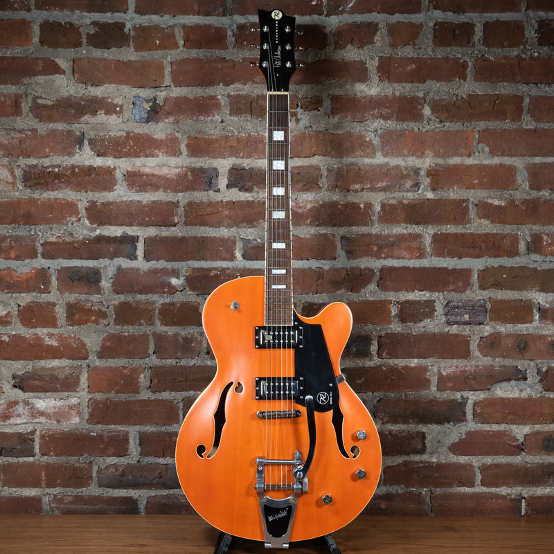 2016 Reverend PA-1 Pete Anderson RT Electric Guitar Satin Rock Orange w/OHSC - Used
