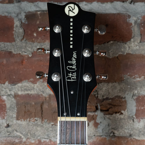 2016 Reverend PA-1 Pete Anderson RT Electric Guitar Satin Rock Orange w/OHSC - Used