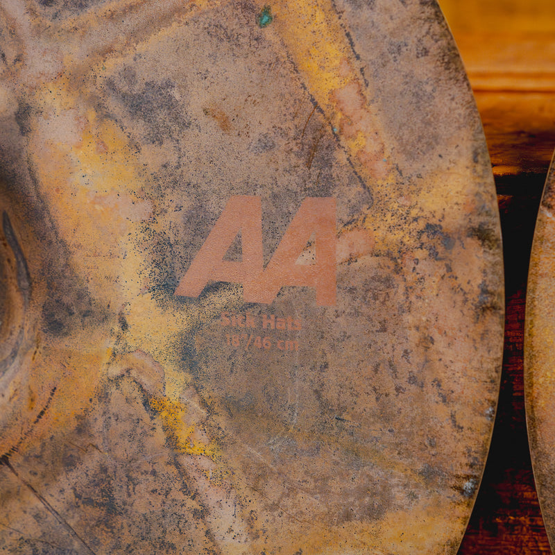 Sabian 18" AA Sick Hats Cymbals - Used