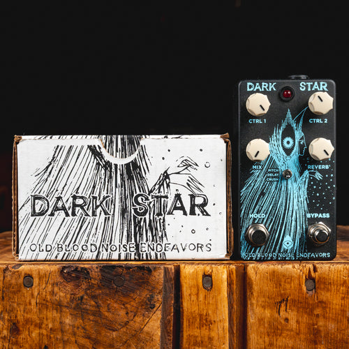 Old Blood Noise Dark Star V2 Pad Reverb Effect Pedal w/Box - Used
