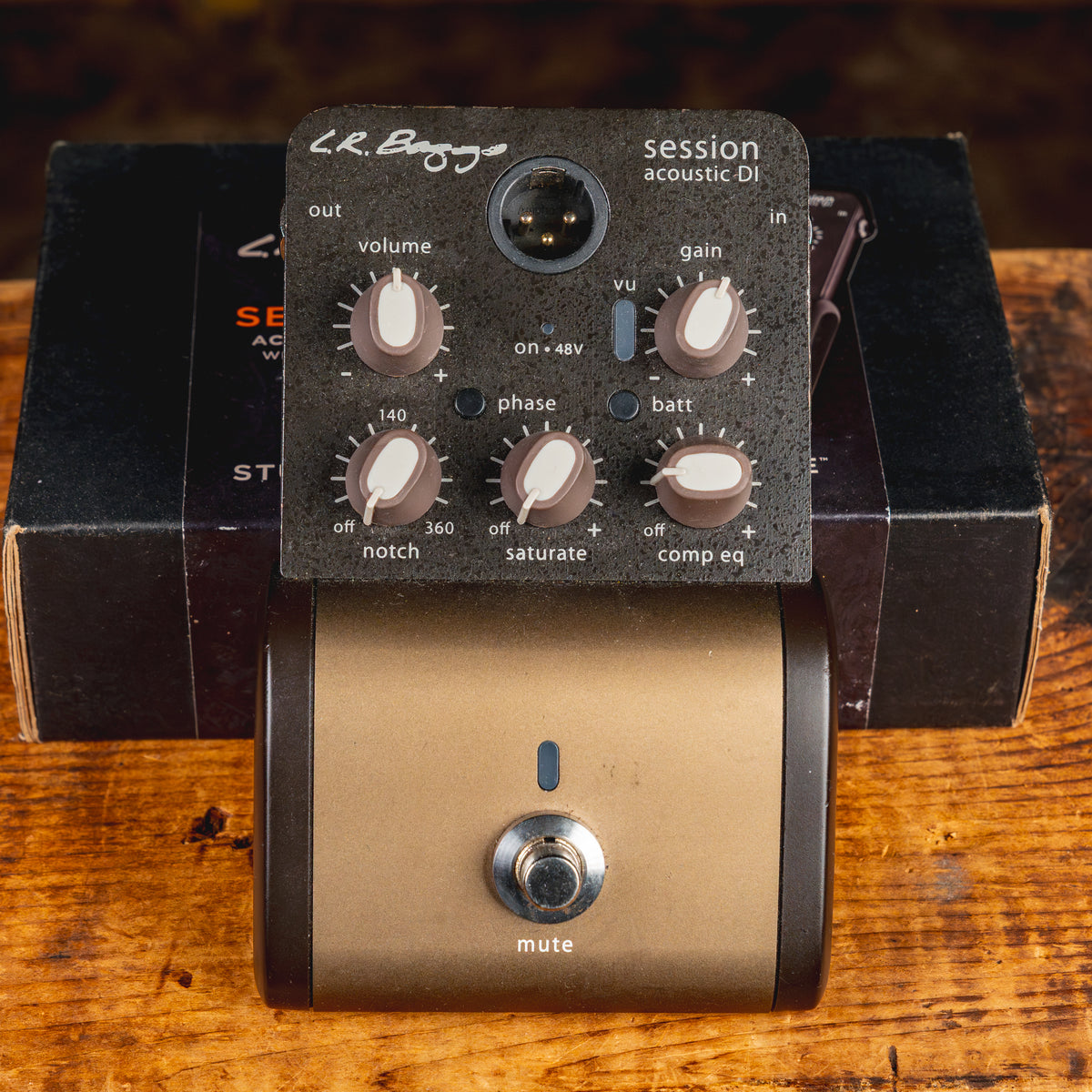 LR Baggs Session Acoustic Preamp & DI Pedal w/Box - Used