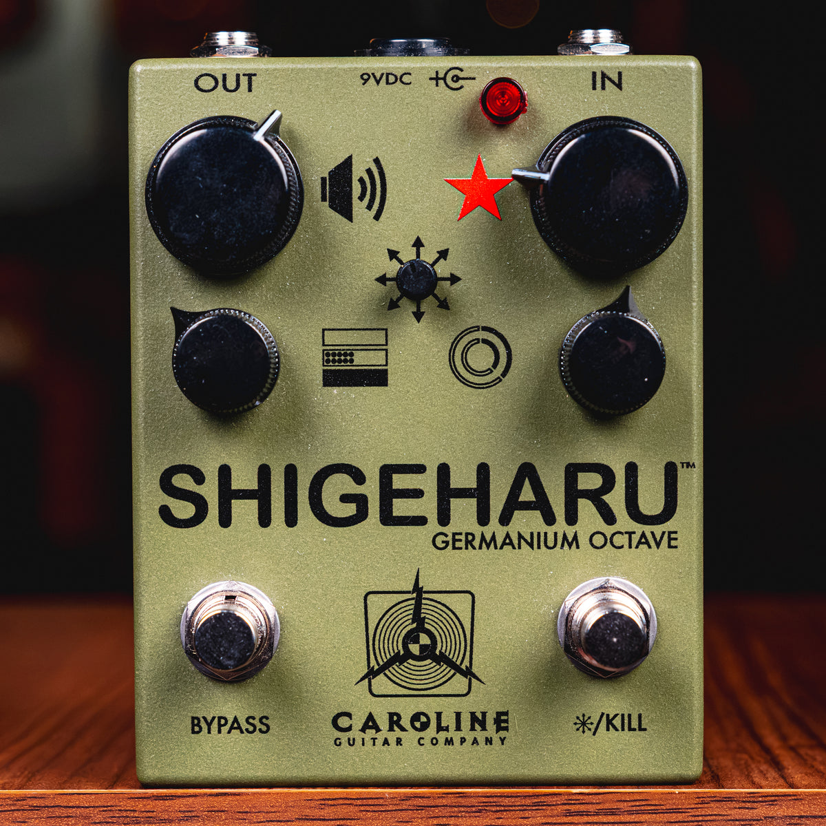 Caroline Limited Edition Shigeharu Germanium Octave Fuzz Effect Pedal w/ Box - Used