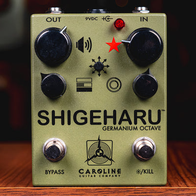 Caroline Limited Edition Shigeharu Germanium Octave Fuzz Effect Pedal w/ Box - Used