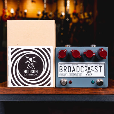 2023 Hudson Electronics Broadcast Dual Distortion/Overdrive Effect Pedal w/Box - Used