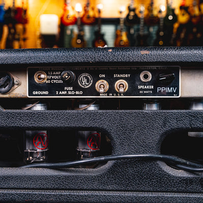 Modified 1966 Fender Bassman Amplifier Head & Cab, Black - Used