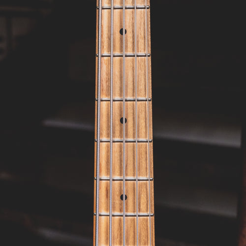 2014 Fender Dimension V 5-String Bass Guitar, Natural w/ OHSC - Used