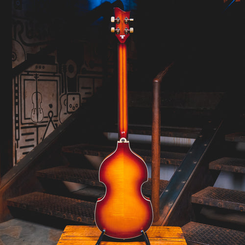 2007 Hofner HTC 500/1 Contemporary Series Bass Guitar, Brown Sunburst - Used