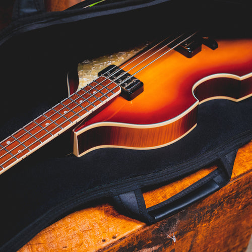 2007 Hofner HTC 500/1 Contemporary Series Bass Guitar, Brown Sunburst - Used