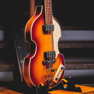 2007 Hofner HTC 500/1 Contemporary Series Bass Guitar, Brown Sunburst - Used
