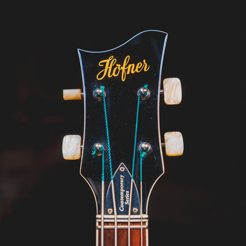 2007 Hofner HTC 500/1 Contemporary Series Bass Guitar, Brown Sunburst - Used