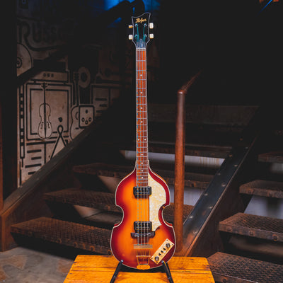2007 Hofner HTC 500/1 Contemporary Series Bass Guitar, Brown Sunburst - Used