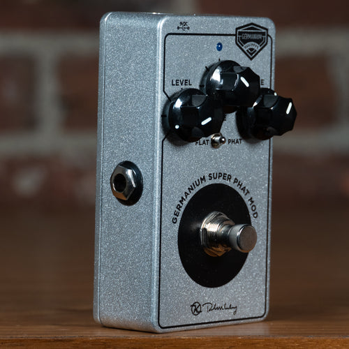 Keeley Germanium Super Phat Mod Overdrive Guitar Effect Pedal, Silver w/ Box - Used