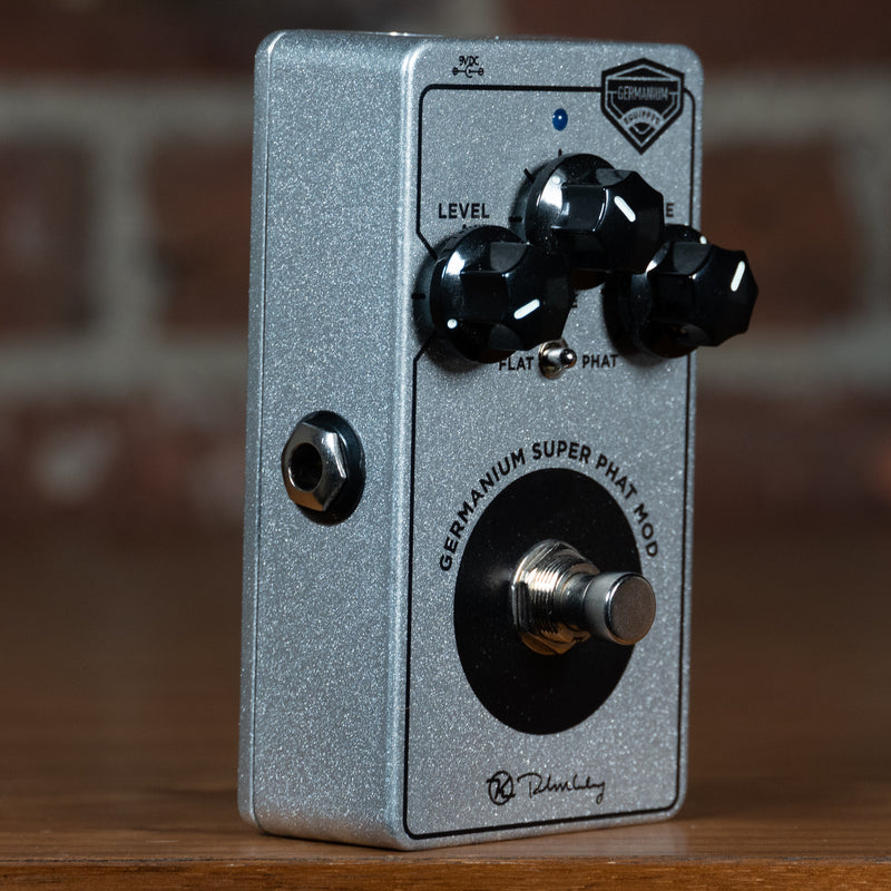 Keeley Germanium Super Phat Mod Overdrive Guitar Effect Pedal, Silver w/ Box - Used