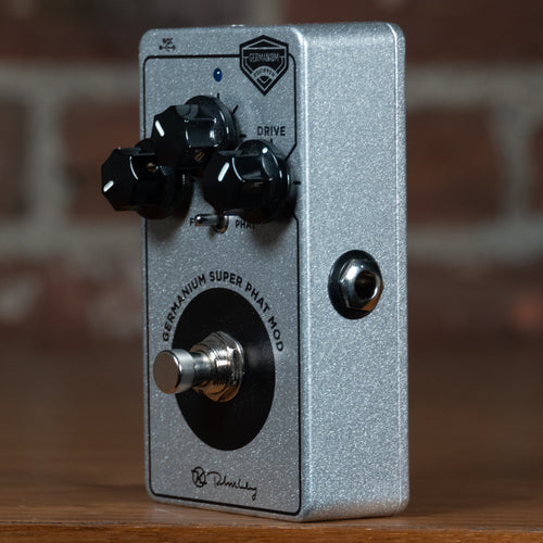 Keeley Germanium Super Phat Mod Overdrive Guitar Effect Pedal, Silver w/ Box - Used
