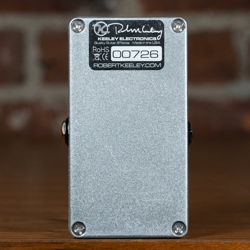 Keeley Germanium Super Phat Mod Overdrive Guitar Effect Pedal, Silver w/ Box - Used