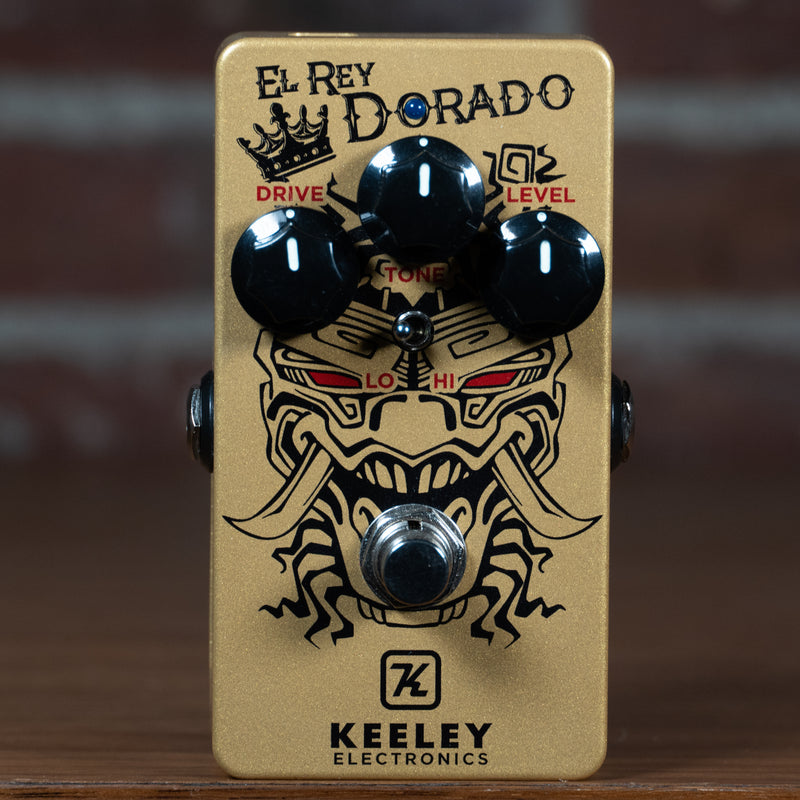 keeley el rey dorado overdrive pedal Keeley Electronics El Rey Dorado Overdrive Effect Pedal w/ Box