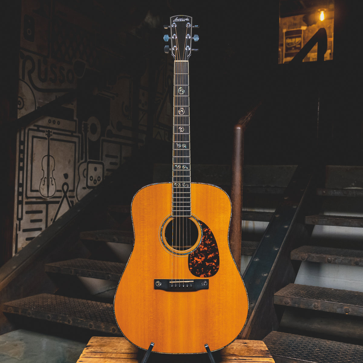 2010 Larrivee D-10 Acoustic-Electric Guitar, Madagascar Rosewood w/OHSC - Used