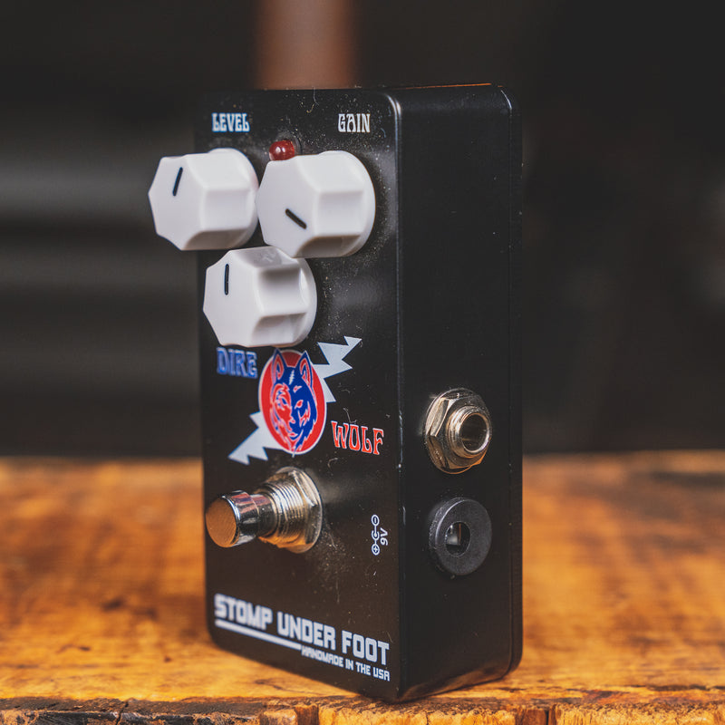 Stomp Under Foot Dire Wolf Overdrive Effect Pedal w/ Box  - Used