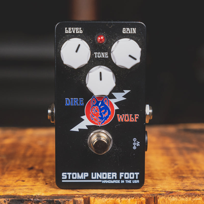 Stomp Under Foot Dire Wolf Overdrive Effect Pedal w/ Box  - Used